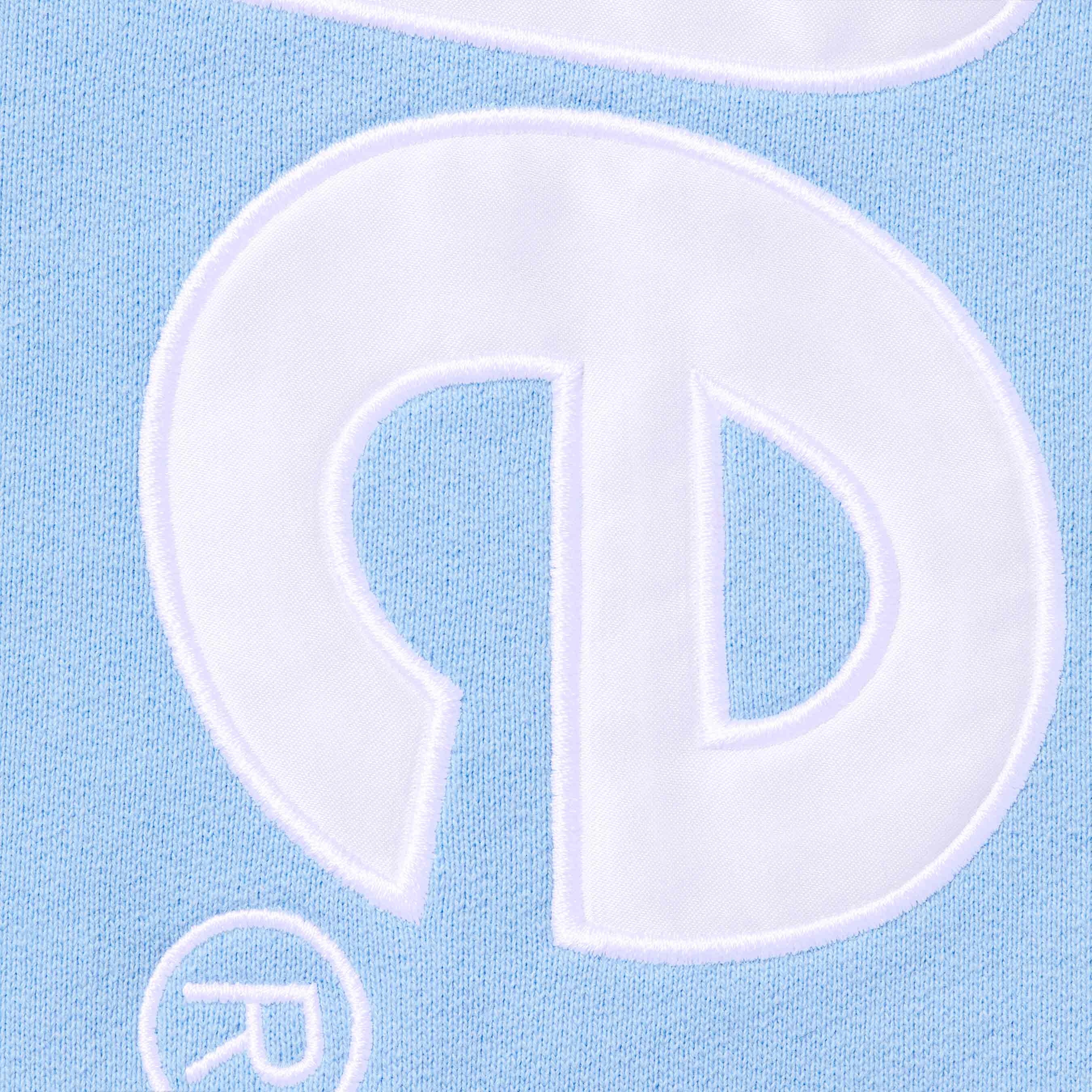 Satin Appliqué Hooded Sweatshirt view 4